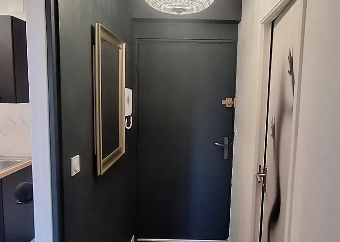 T2 Cosy Romantic, Balcon,clim, Parking Gratuit